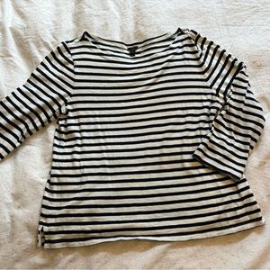 J Crew French Fishermen Top - size Large